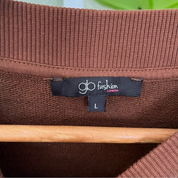 ✨ Sedona Graphic Crop Sweatshirt L | Boho Desert Vibes Pullover - Picture 3 of 6